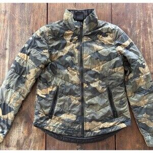 The North Face Tamburello 2 Light Weight Camo Puffer Jacket Womens Size XS